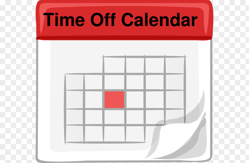 Time Off Cliparts Calendar Clip Art PNG