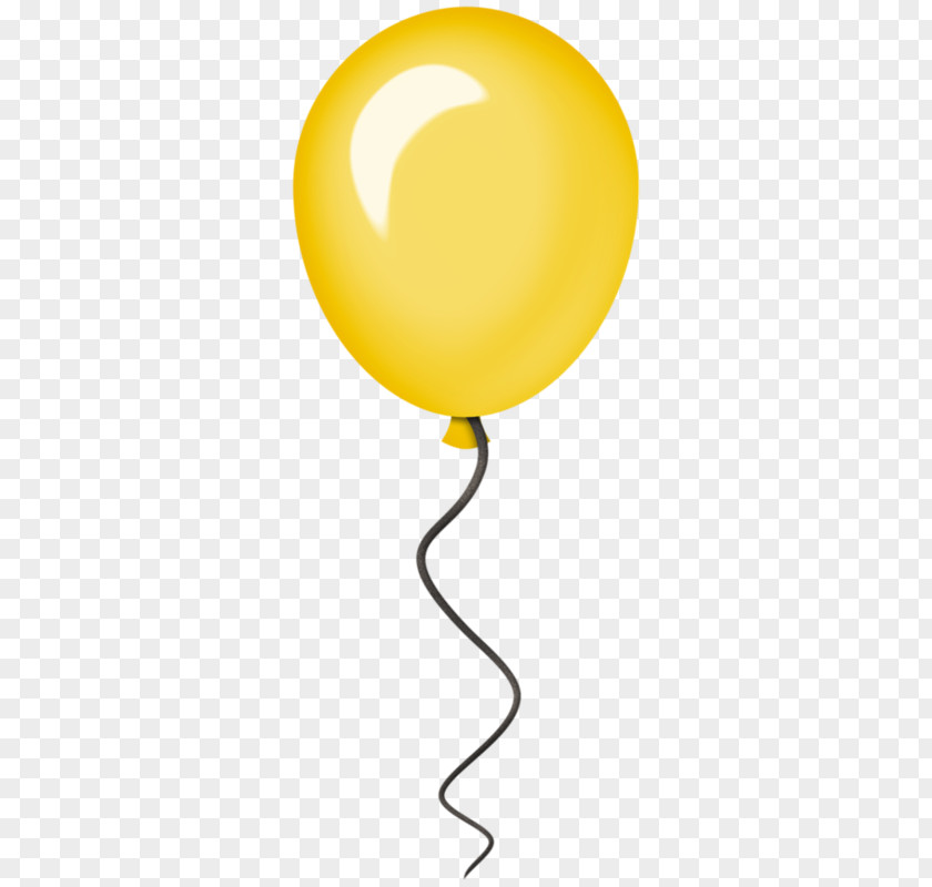 Work Anniversary Birthday Balloon Party Yellow Clip Art PNG