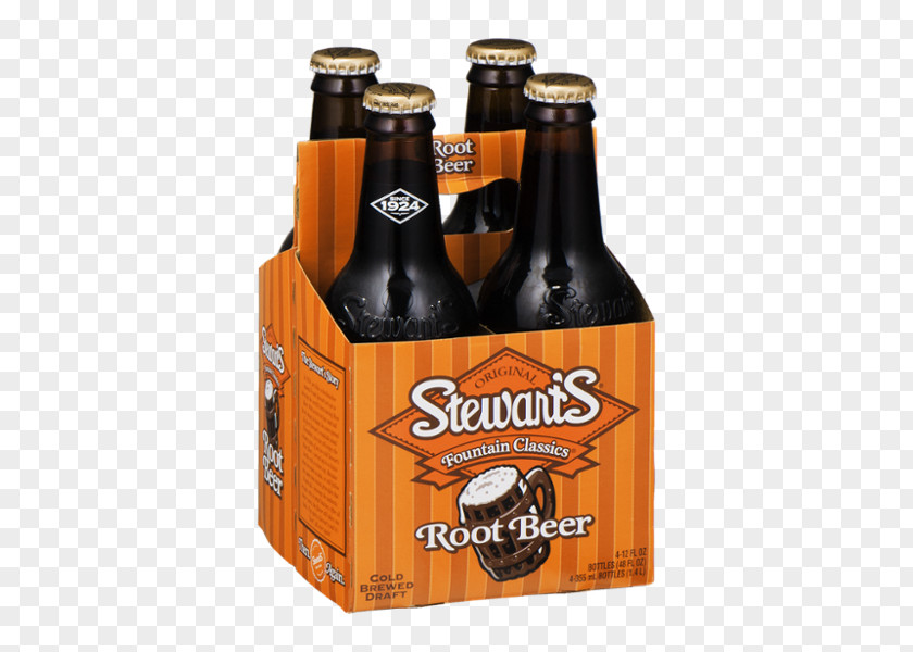 Beer Ale Bottle Stewart's Fountain Classics Root PNG