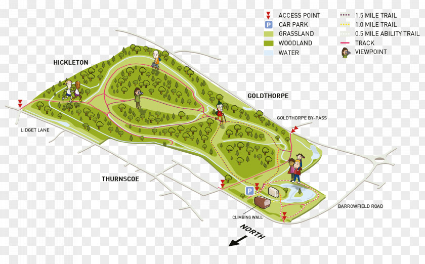 Enjoying Phoenix Park Dearne Valley Country Map PNG