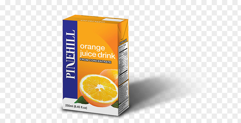 Juice Pack Orange Milk Drink PNG