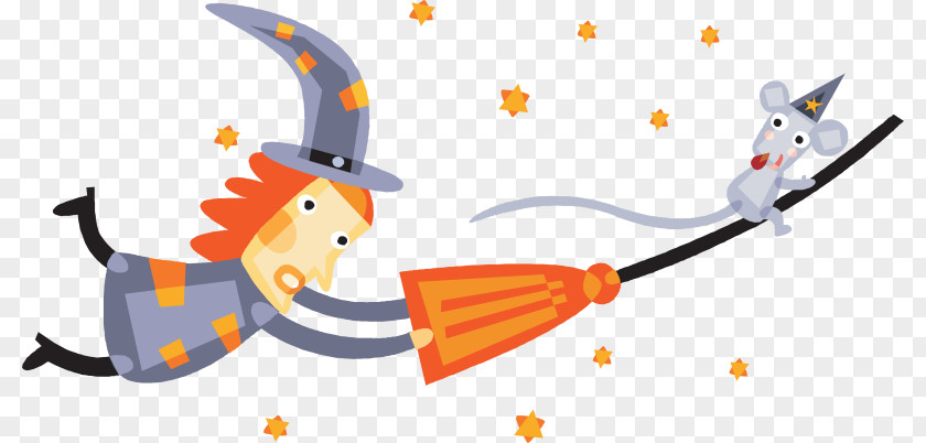 Witch Broom Clip Art PNG