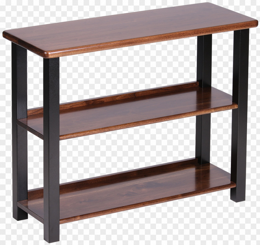 Black Table Floating Shelf Bedside Tables Bookcase PNG