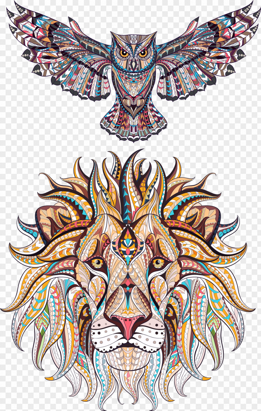 Exquisite Animal Illustration Vector PNG
