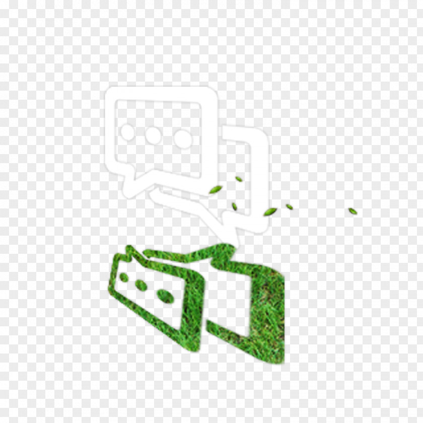 Green Modern Web Decoration PNG