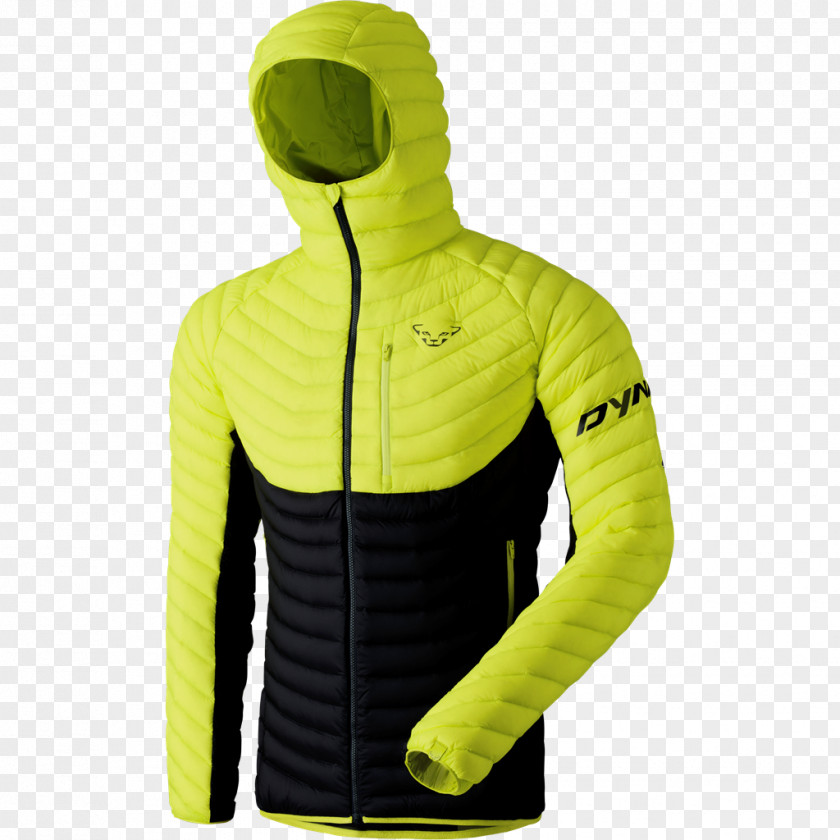 Jacket Mens Dynafit Radical Down Hood Hoodie Coat PNG