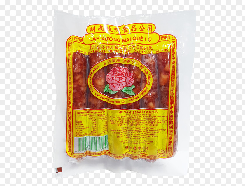 Chinese Sausage Snack PNG