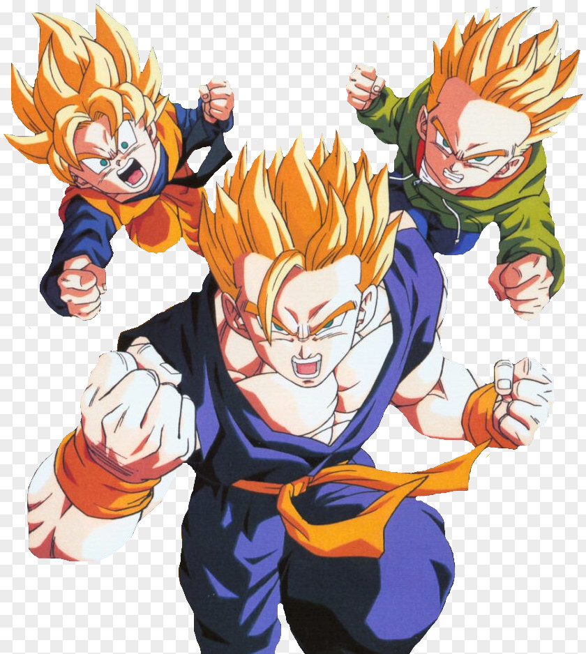 Goku Gohan Trunks Goten Vegeta PNG