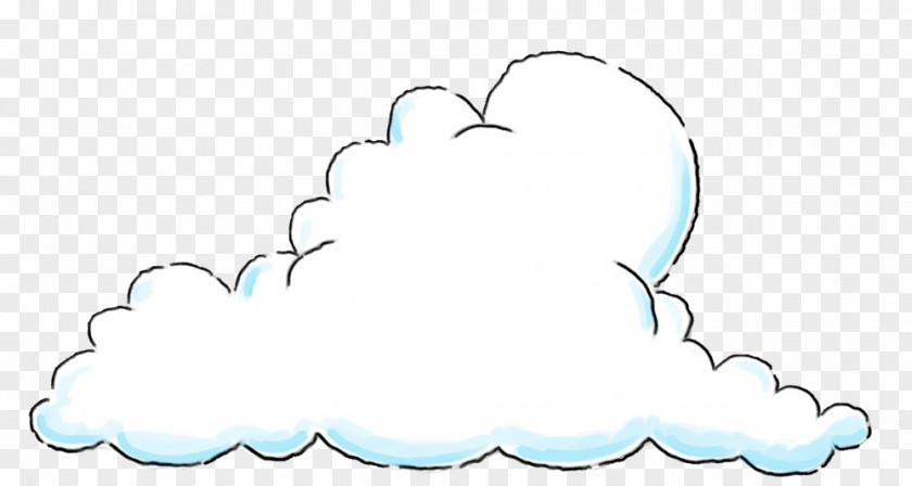 Love Meteorological Phenomenon Cloud Line Art PNG