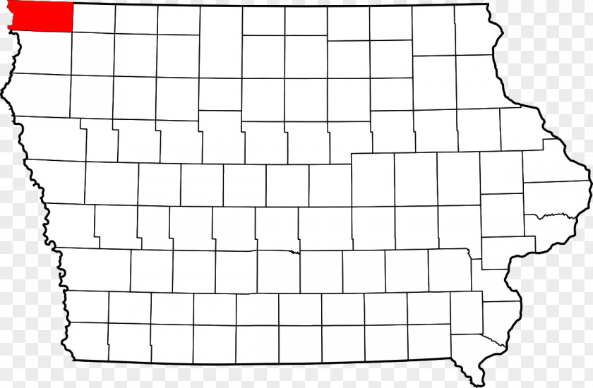 Map Kossuth County, Iowa Butler Jones Pottawattamie County Wayne PNG