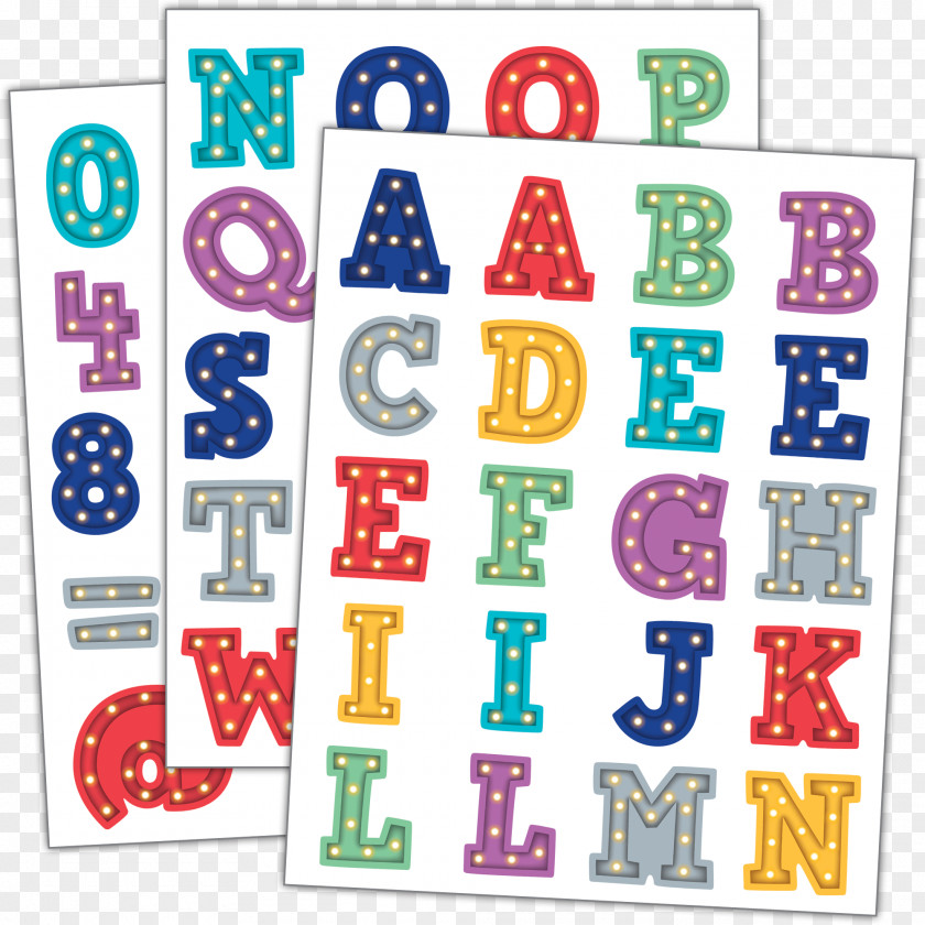 Marquee Letter Font Alphabet Sticker Image Teacher PNG