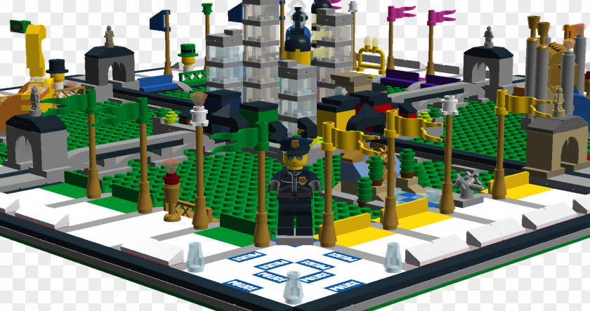 Monopoly Man Lego Ideas Board Game PNG
