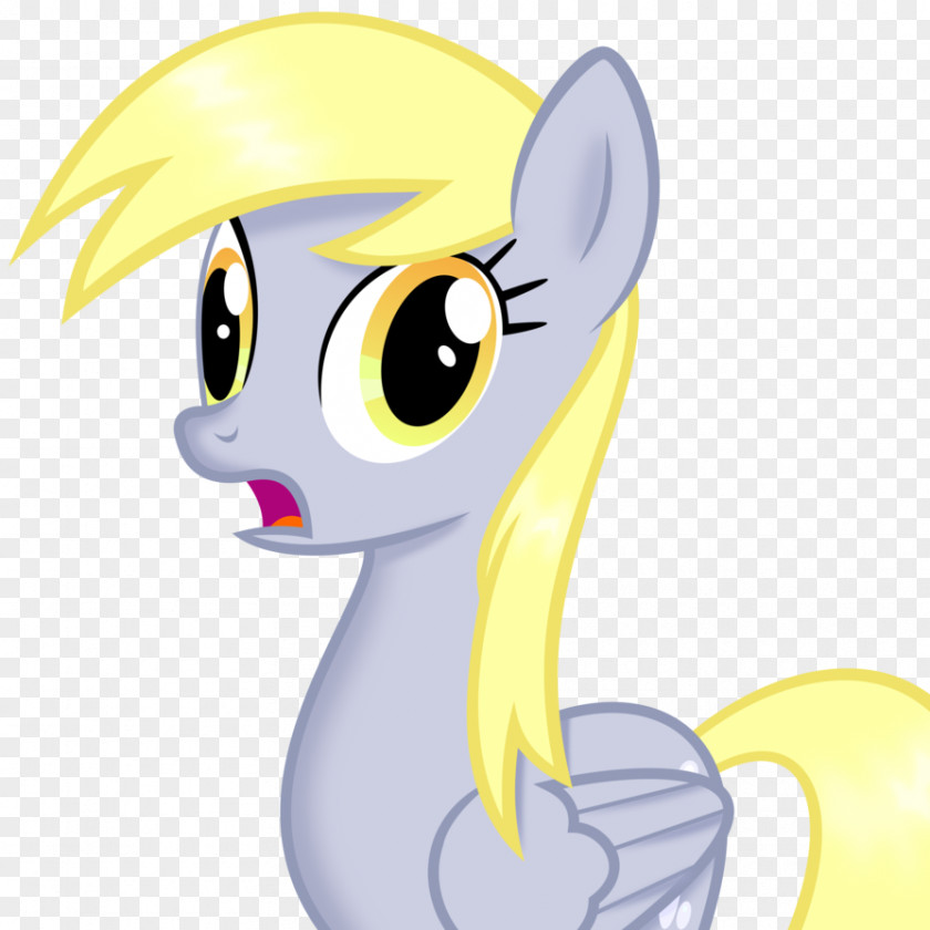 Shaded Vector Derpy Hooves Pony PNG