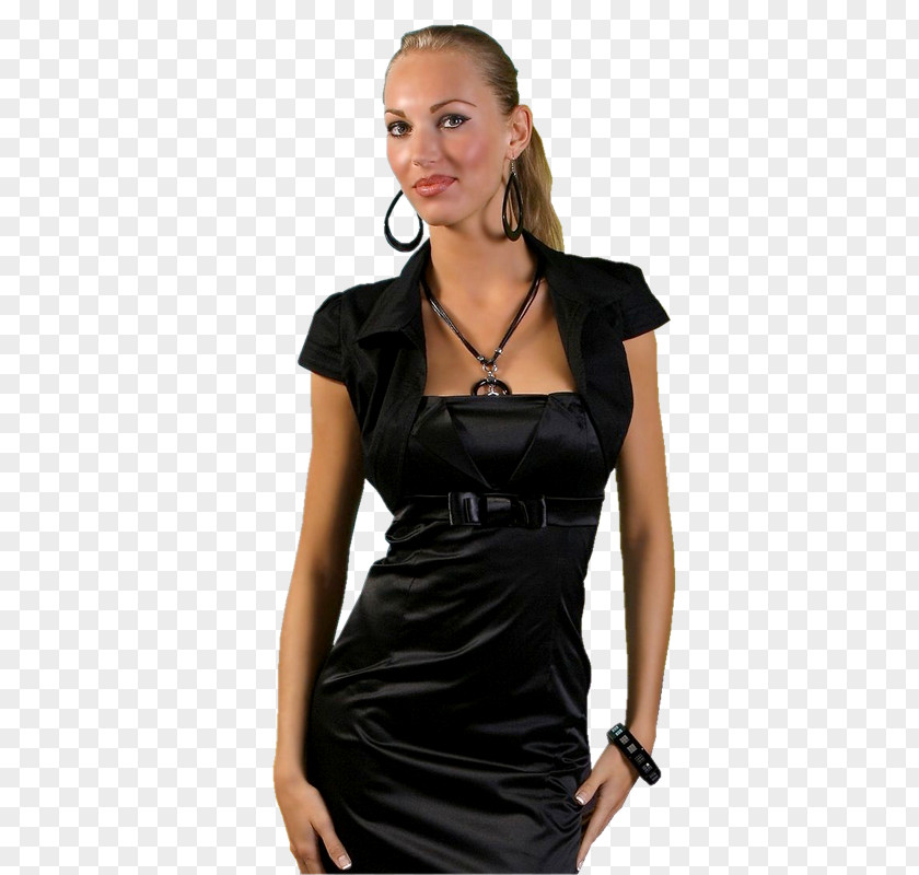 T-shirt Little Black Dress Clothing Satin Shoulder PNG