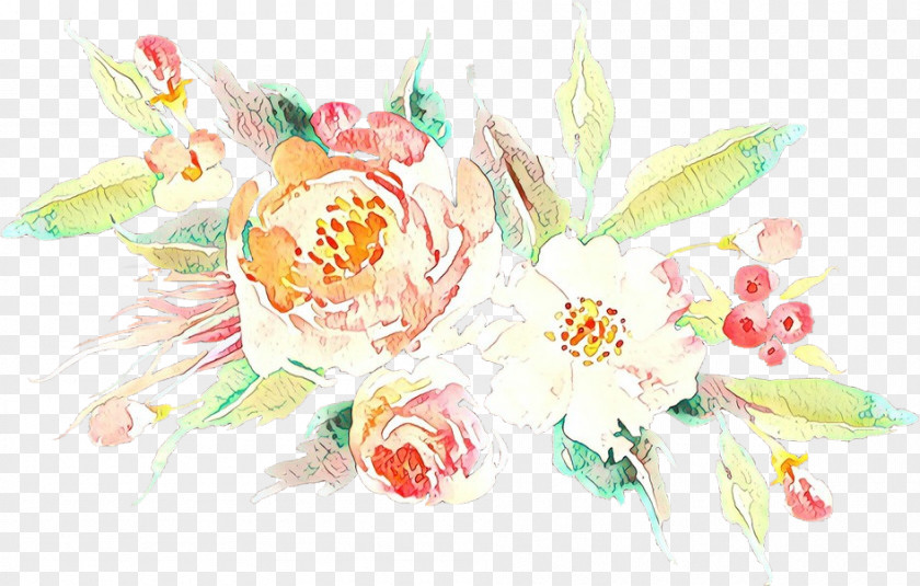 Watercolor Paint Flower Plant Cut Flowers PNG
