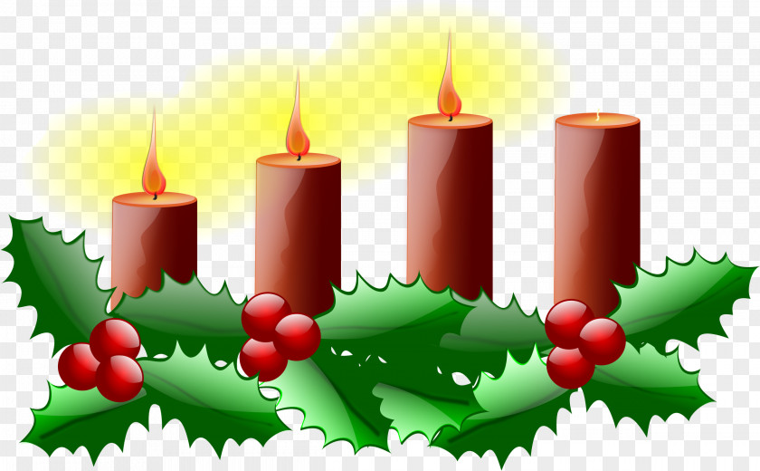 1st Advent Candle Wreath Sunday Gaudete Clip Art PNG