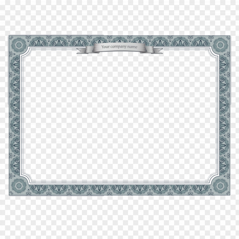 Certificate Of Shading Design Graphic PNG