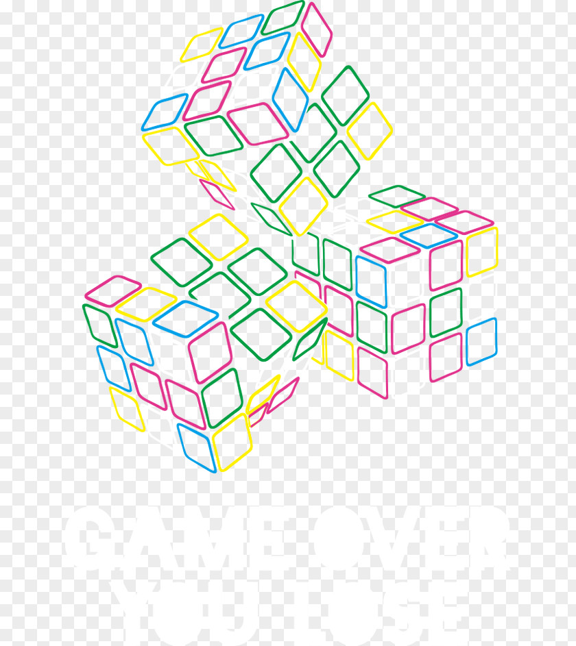 Cube Printing Line Text Angle Point Illustration PNG