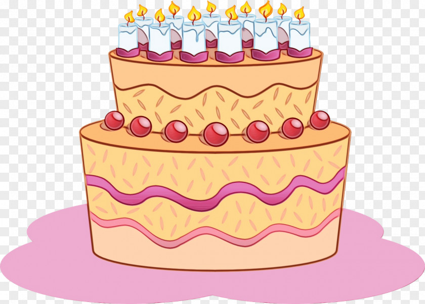 Dessert Pasteles Birthday Candle PNG