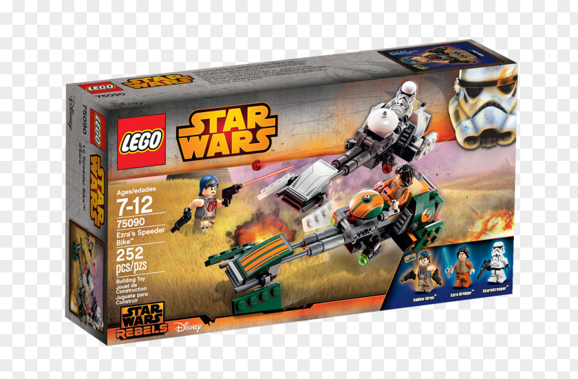 Ezras Speeder Bike Toy/Spielzeug LEGO 75090 Star Wars Ezra’s BikeSpeeder Ezra Bridger PNG