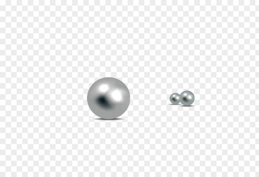 Pearl Jewellery Grey Material PNG