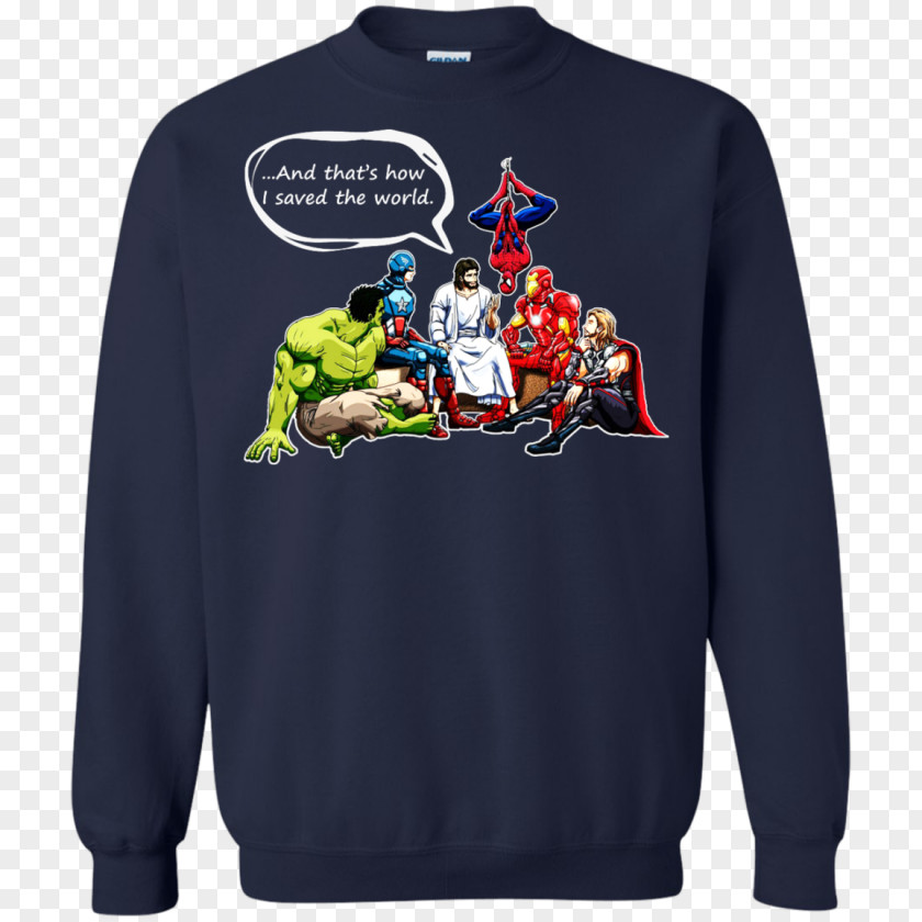 Super Heroes T-shirt Hoodie Sweater Sleeve PNG