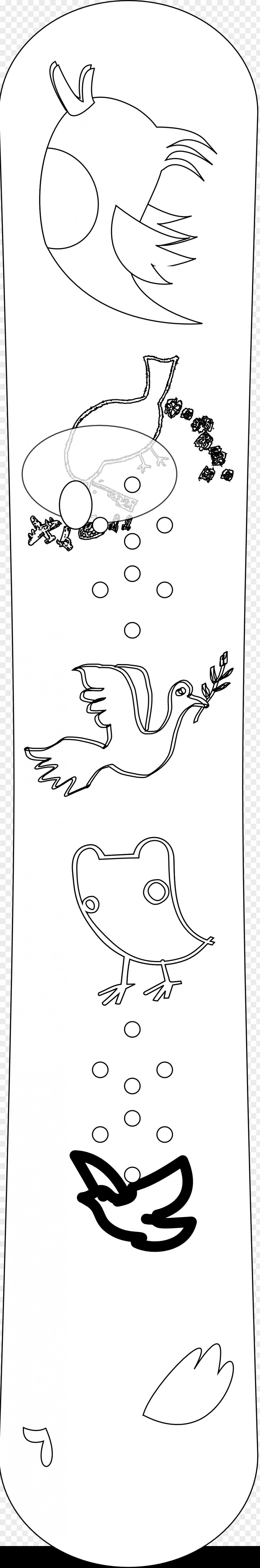 White Doves Shoe Line Art Point Animal Font PNG