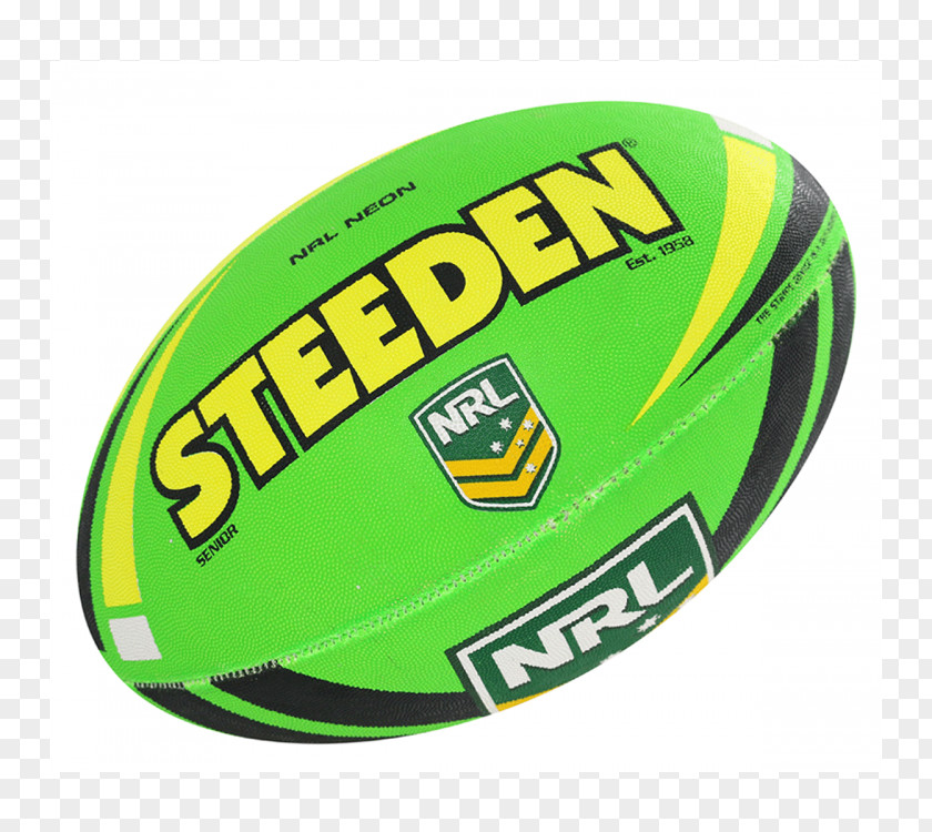 Ball National Rugby League Football Steeden PNG