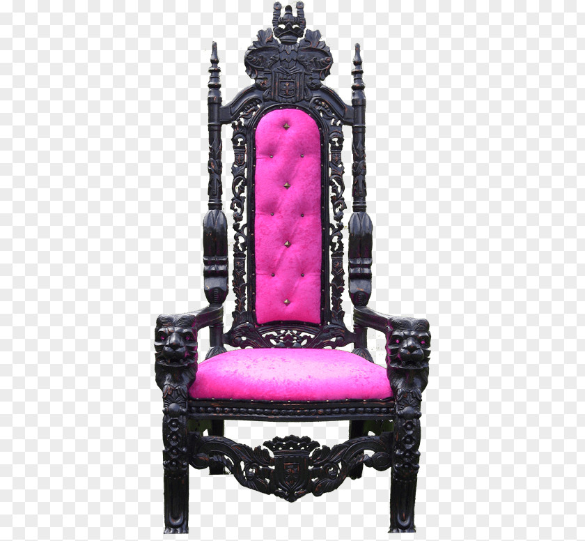 Chair Throne Coronation Bedside Tables PNG