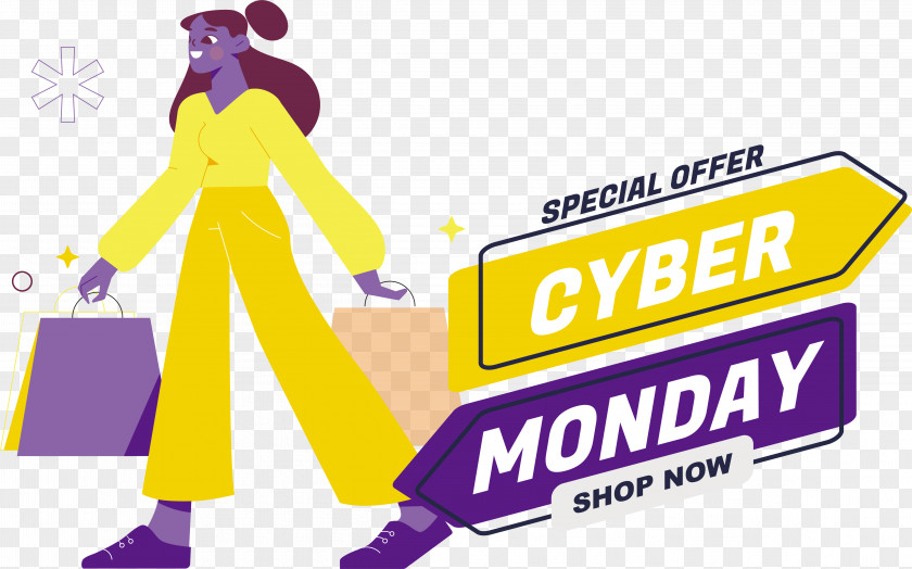 Cyber Monday PNG