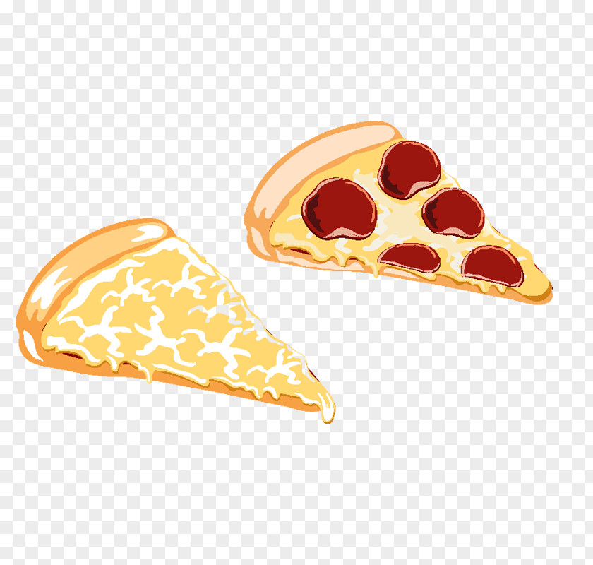 Creative Pizza Fast Food Illustration PNG