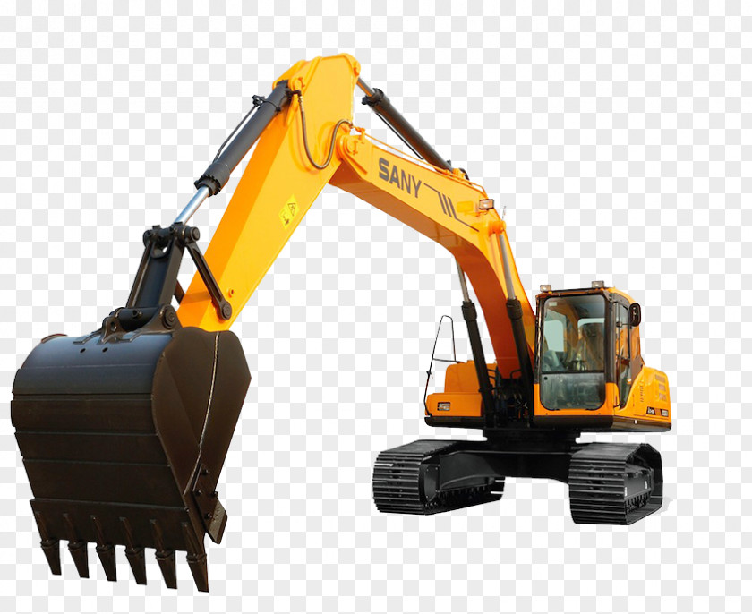 Excavator Heavy Machinery Bulldozer Sany PNG