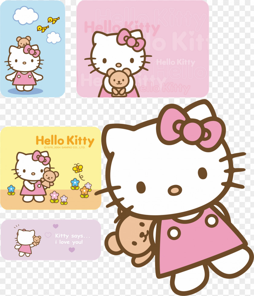 Hello Vector Kitty Wedding Invitation Desktop Wallpaper Baby Shower PNG