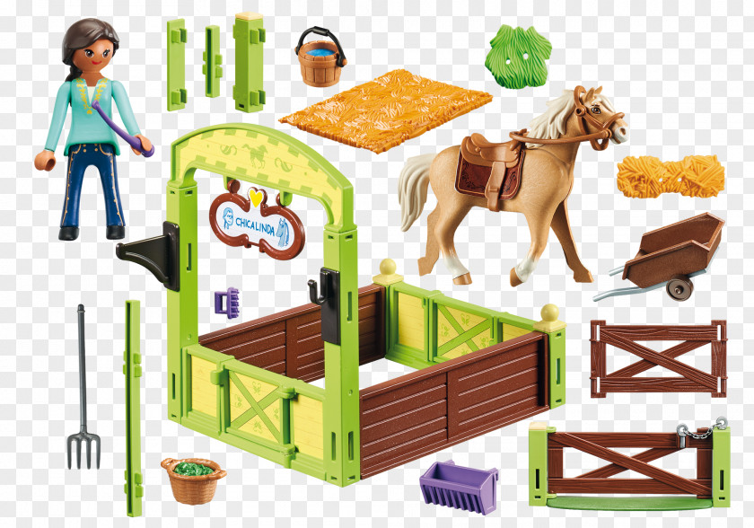 Playmobil Map Spirit Horse Box Lucky & Abigail Boomerang With Stall Pru Chica Linda PNG