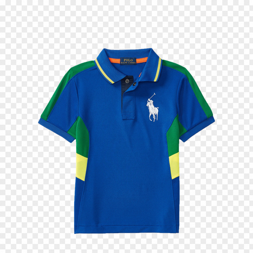 Ralph Lauren Blue Kids T-Shirt T-shirt Polo Shirt Sleeve Corporation PNG
