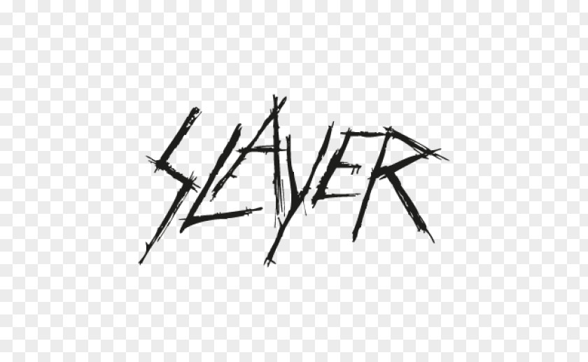Slayer Band Thrash Metal Logo Heavy PNG
