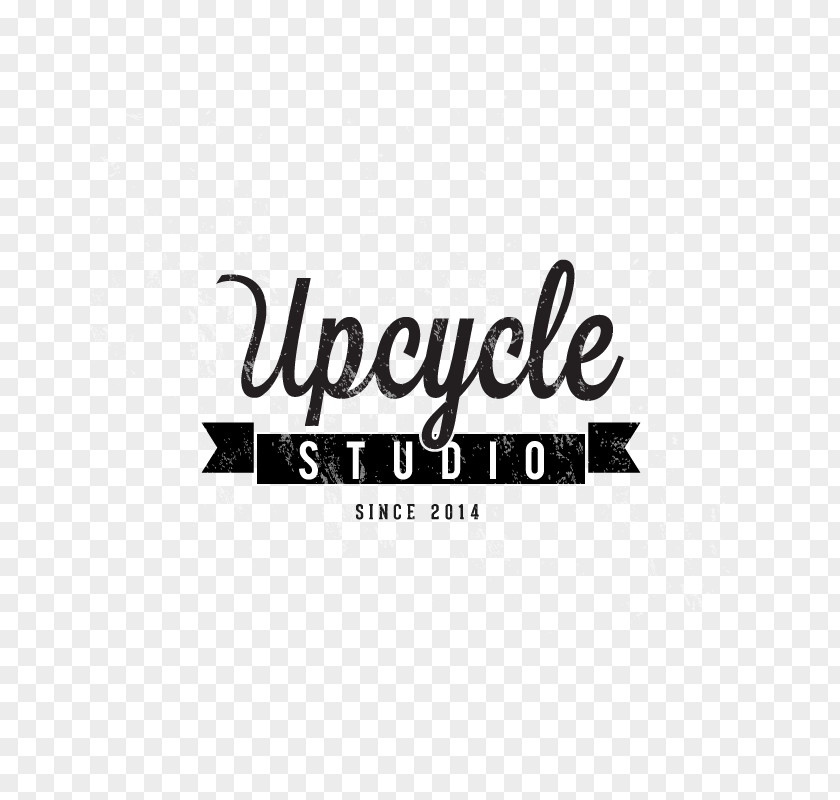 Upcycle Studio Logo Brand Font Product Black M PNG