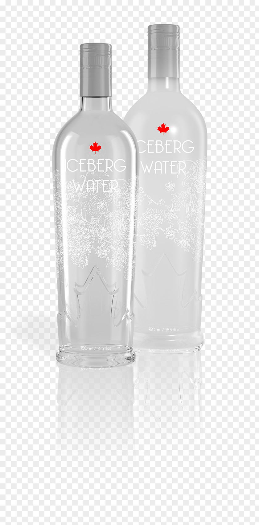 Vodka Liqueur Glass Bottle PNG