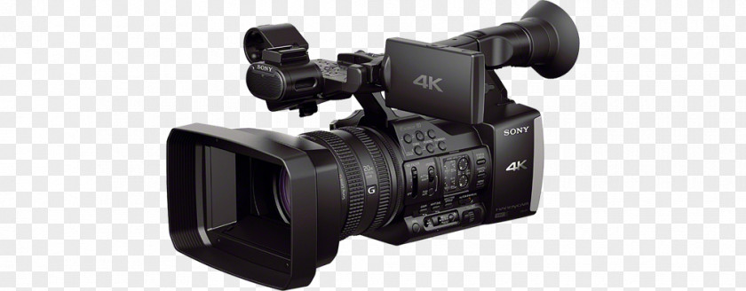 Camera Sony Handycam FDR-AX1 4K Resolution Video Cameras Professional PNG