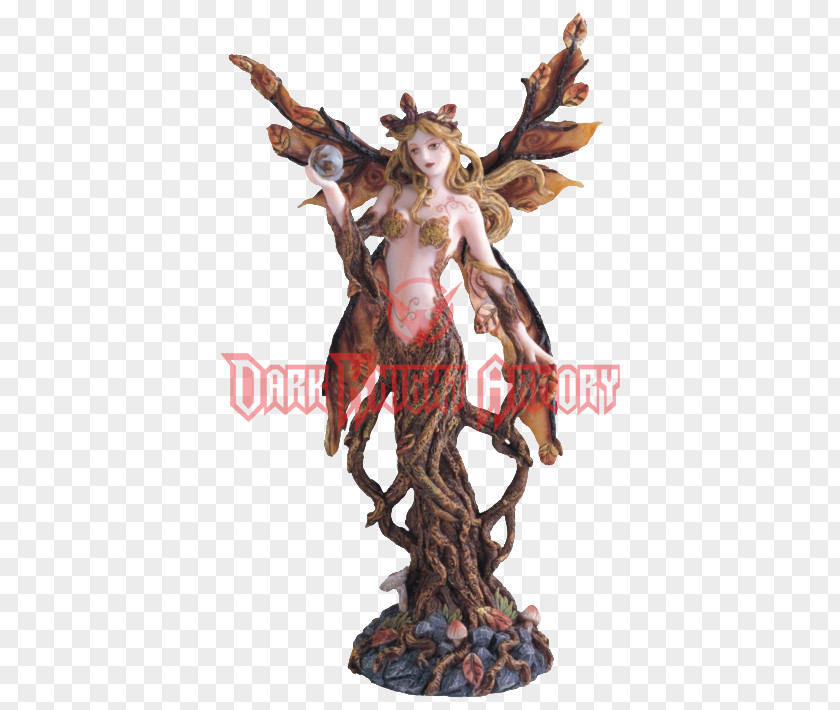 Fairy Dryad Statue Figurine Sculpture PNG