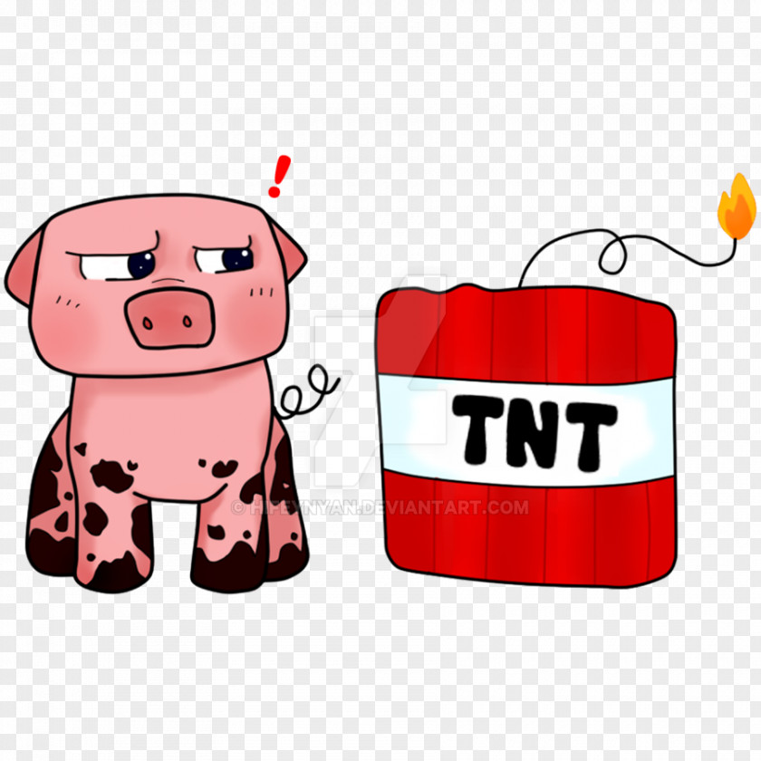 Minecraft Pig Herobrine Video Game Clip Art PNG