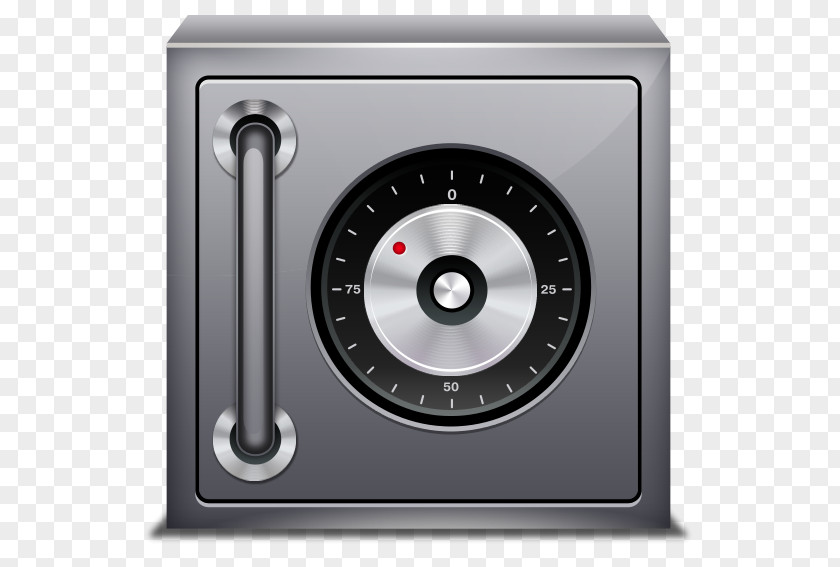 3d Safe Icon PNG
