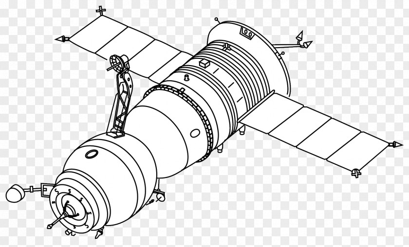Drawing Satellite Soviet Space Program Spacecraft Sputnik 1 PNG