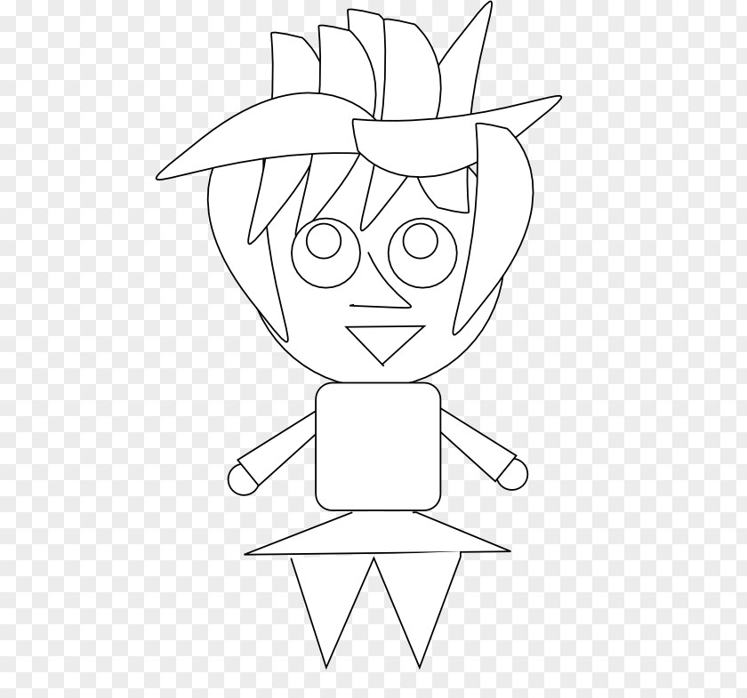 Line Character Art Drawing White Cartoon /m/02csf PNG