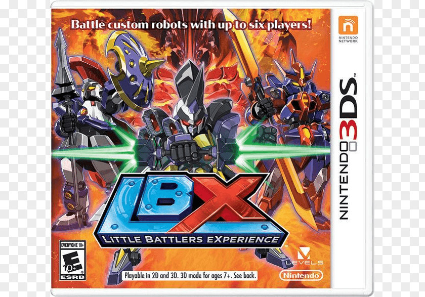 Little Battlers EXperience Nintendo 3DS Video Game Danball Senki Wars Level-5 PNG