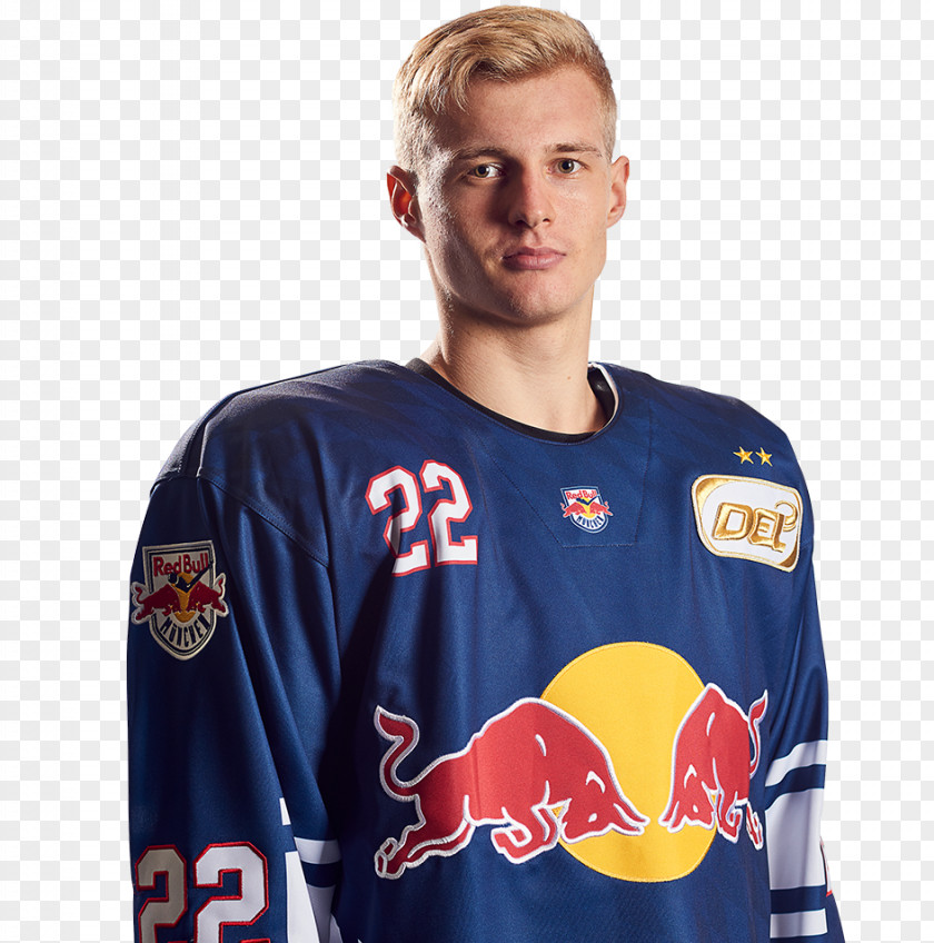 Red Bull Patrick Hager EHC München Deutsche Eishockey Liga Ice Hockey PNG