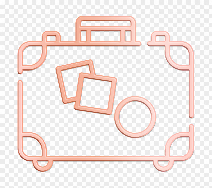 Suitcase Icon Travel Holidays PNG