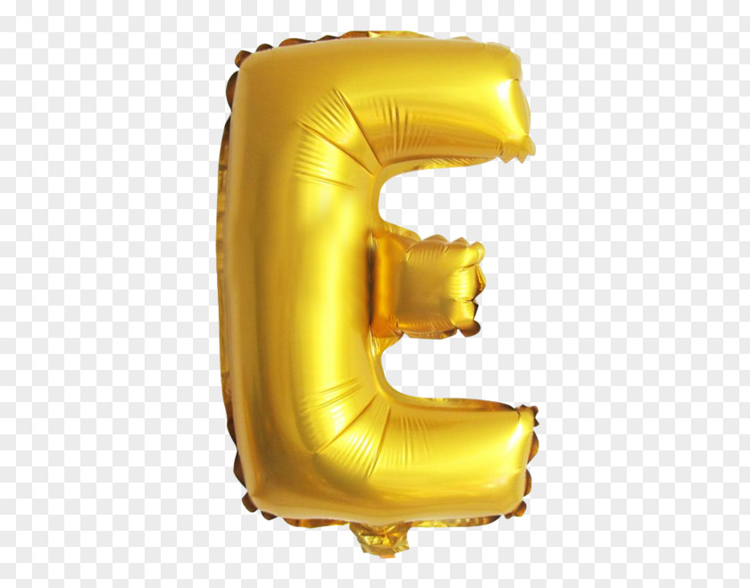 Balloon E Letter English Alphabet PNG