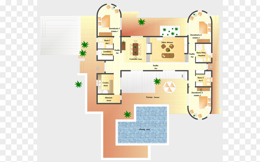 Design Floor Plan PNG