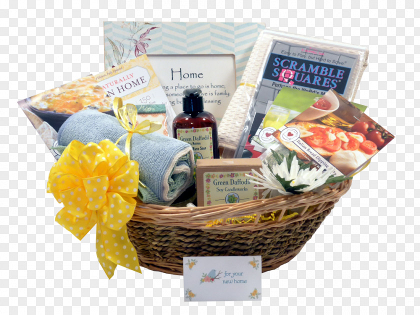Gift Housewarming Party Food Baskets PNG